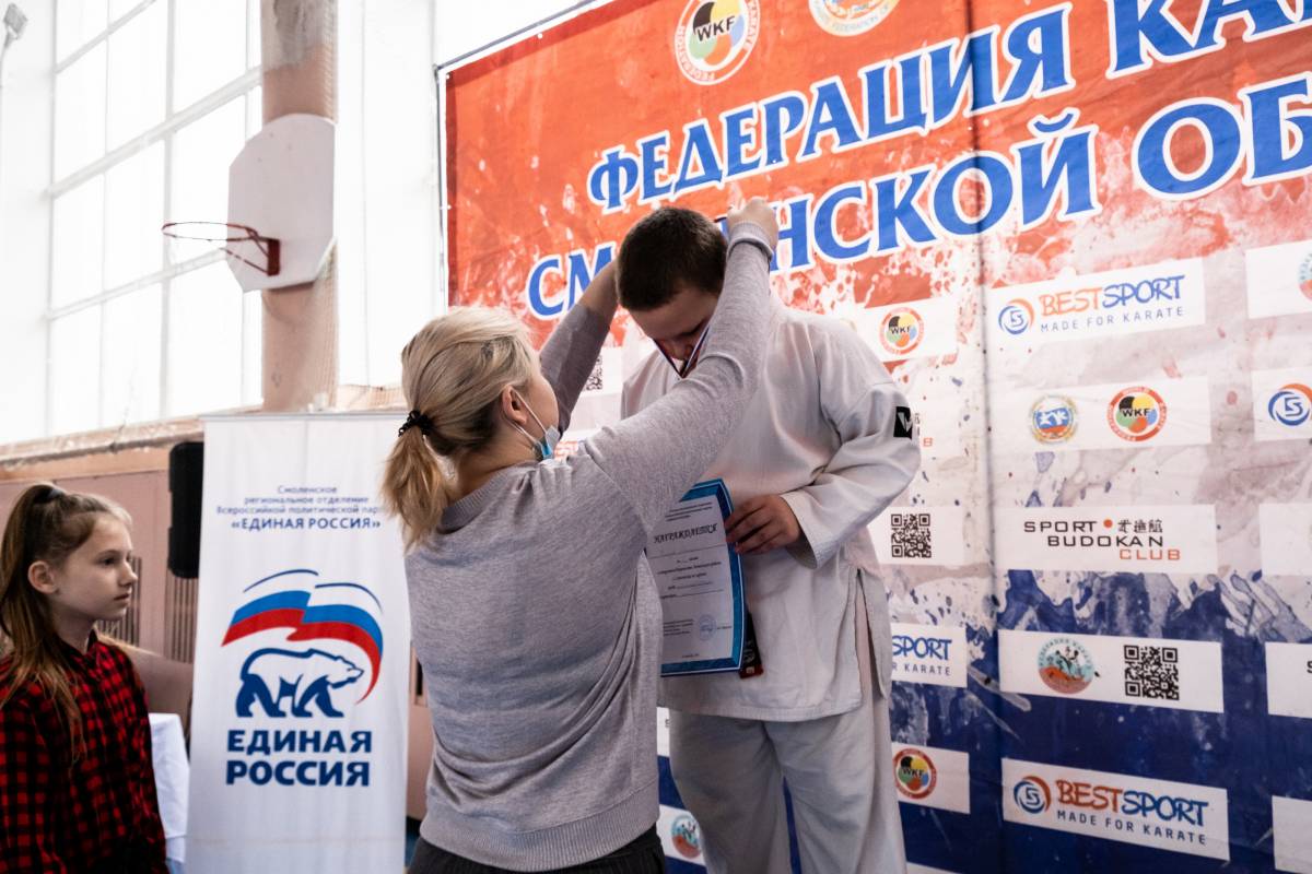 В Смоленске состоялось Открытое первенство по каратэ