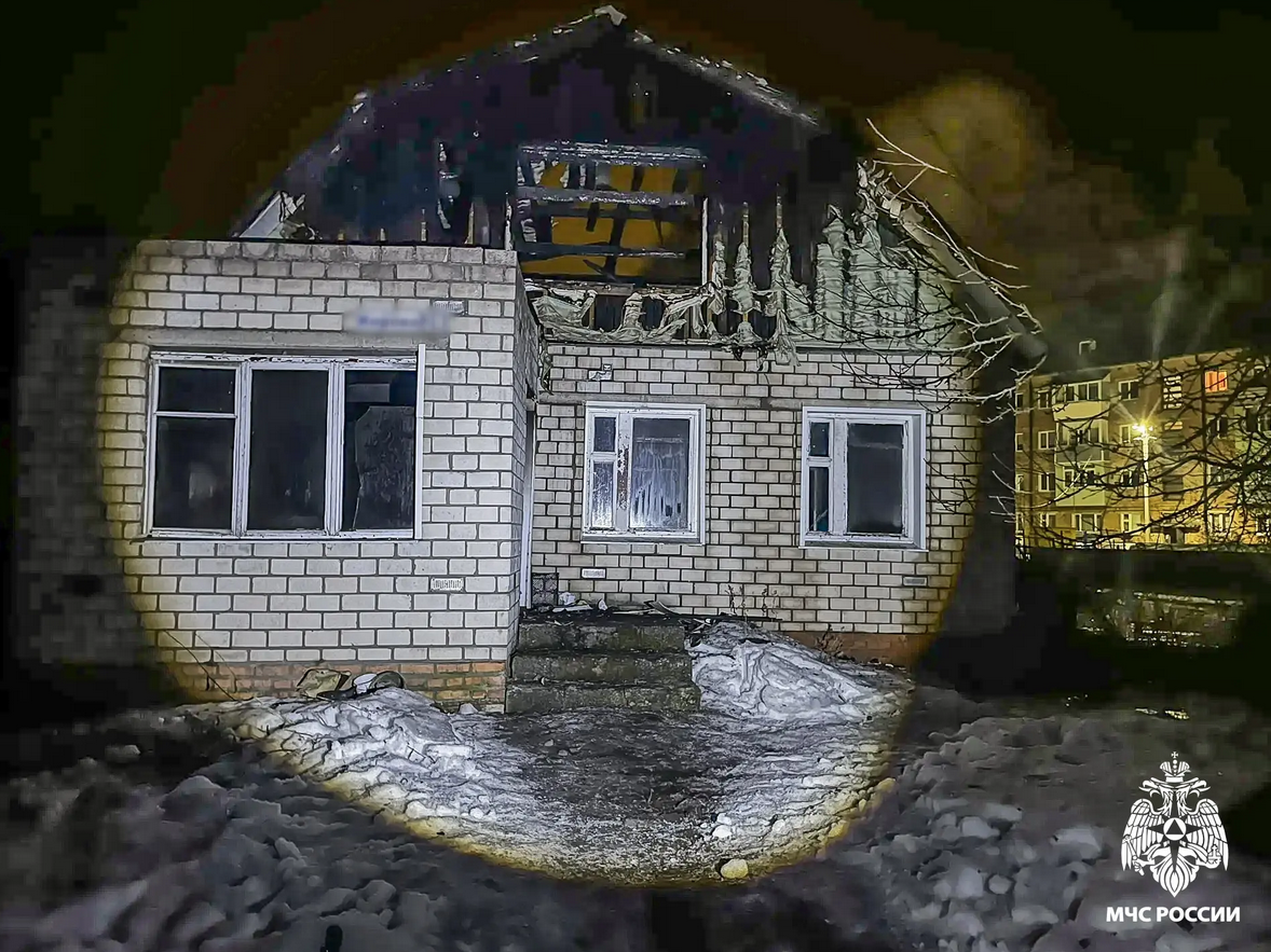 В Рославле супружеская пара погибла при страшном пожаре